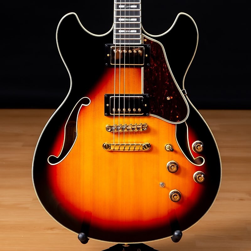 

Электрогитара IBANEZ AS113 Artstar - коричневый Sunburst SN 22050199