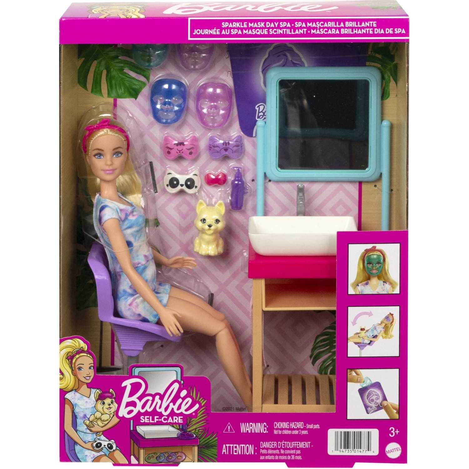 Игровой набор Barbie Wellness День в спа