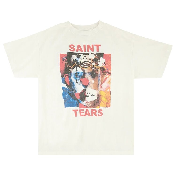 

Футболка Saint Michael DT Clown T-Shirt 'White', белый