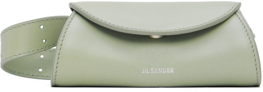 

Синяя мини-сумка Cannolo Jil Sander