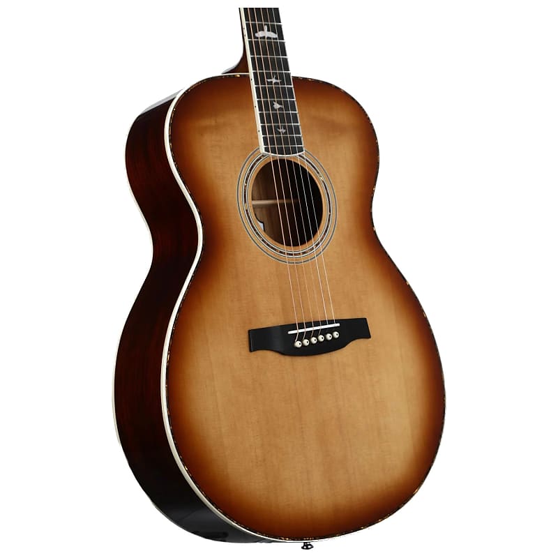 Электроакустическая гитара PRS SE Tonare T40E, табачный цвет Sunburst с жестким футляром