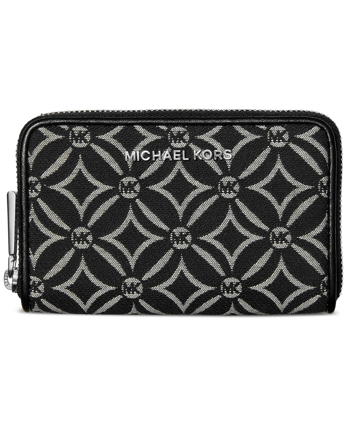 

Небольшой футляр для карт на молнии signature jet set Michael Kors, мульти