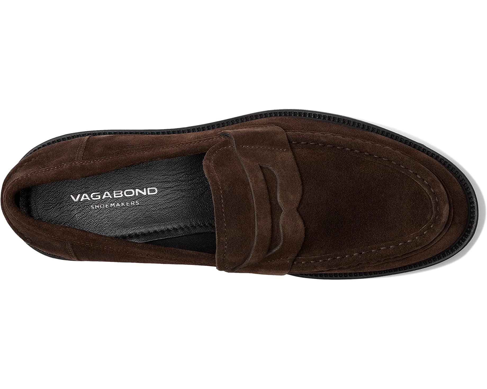 Лоферы Alex Suede Penny Loafer Vagabond Shoemakers, замша - фото