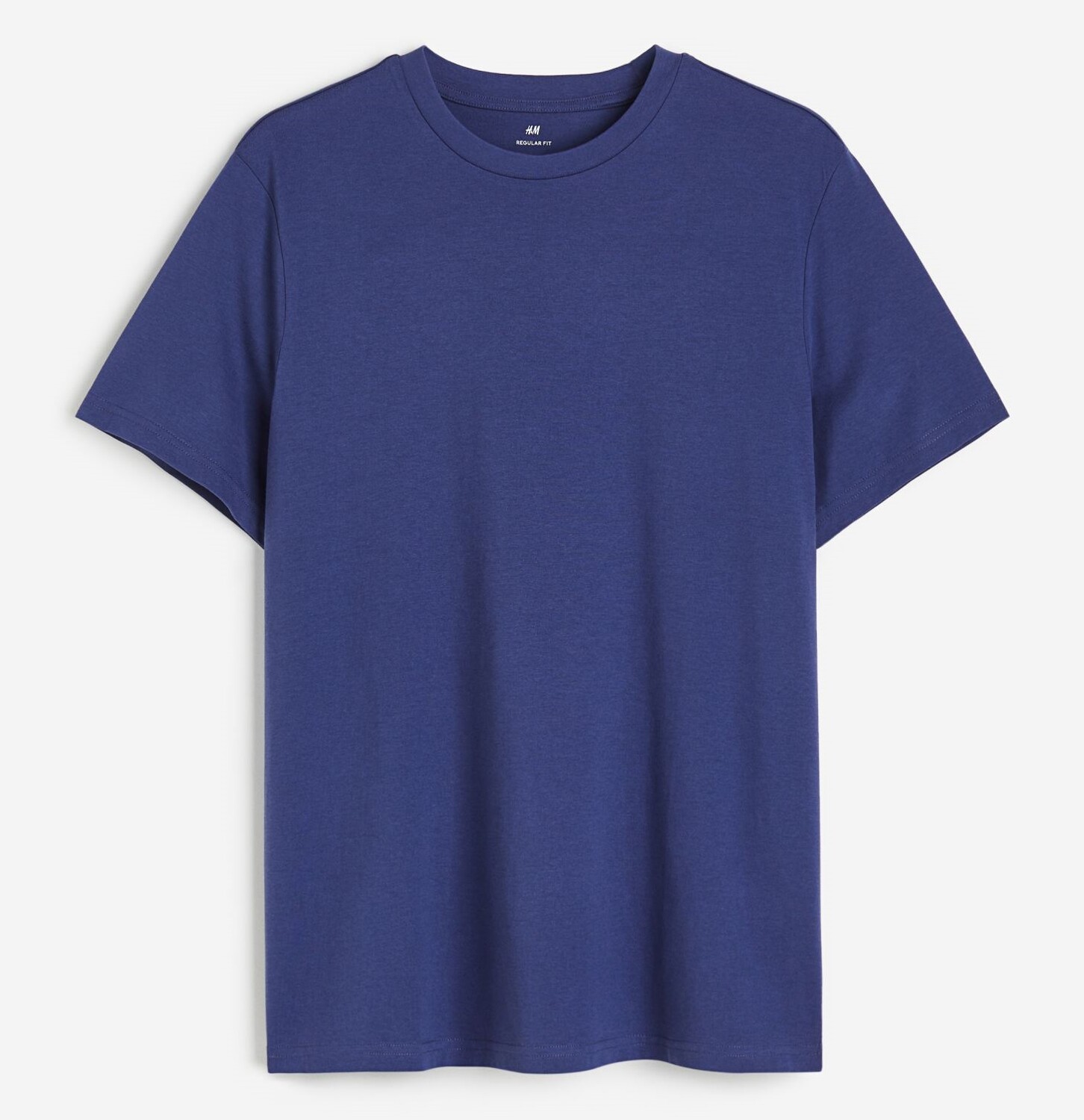 

Футболка H&M Regular Fit, темно-синий