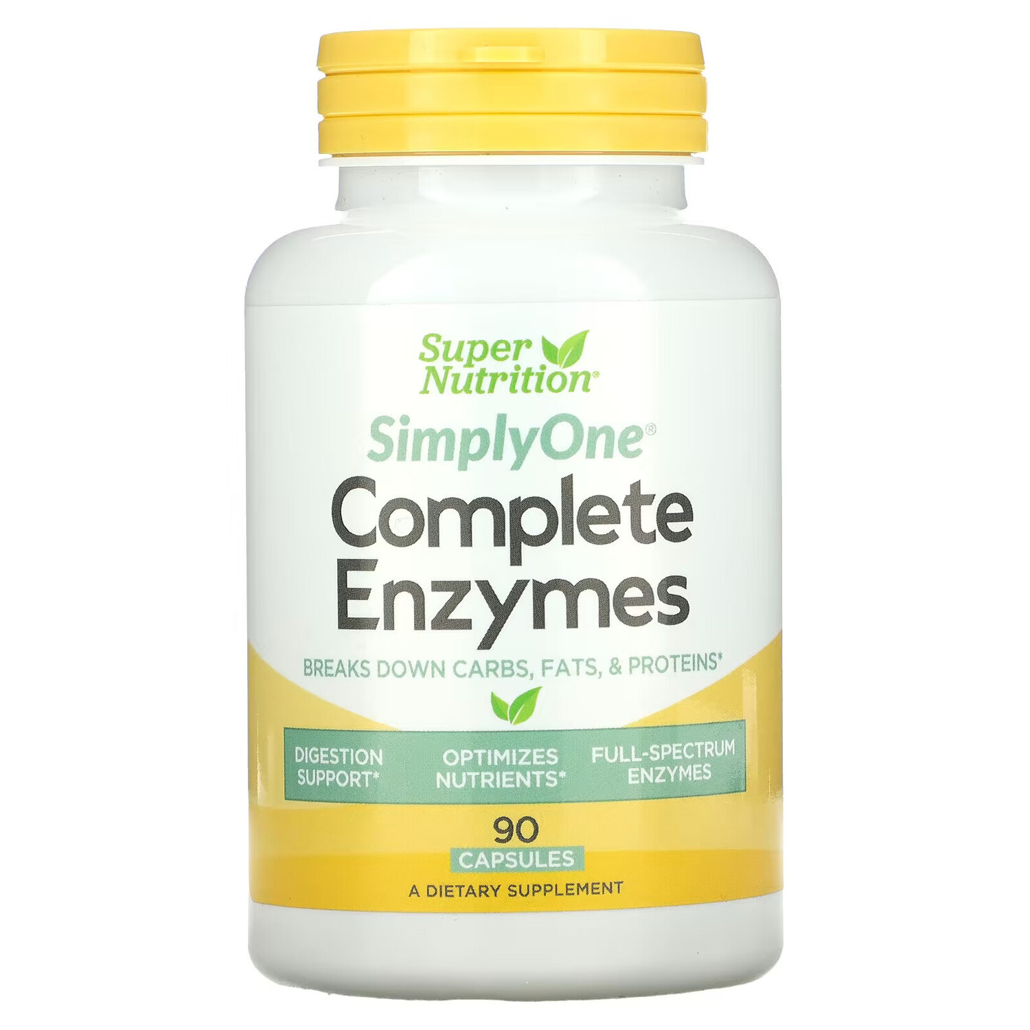 

Комплекс ферментов Super Nutrition Simply One, 90 капсул