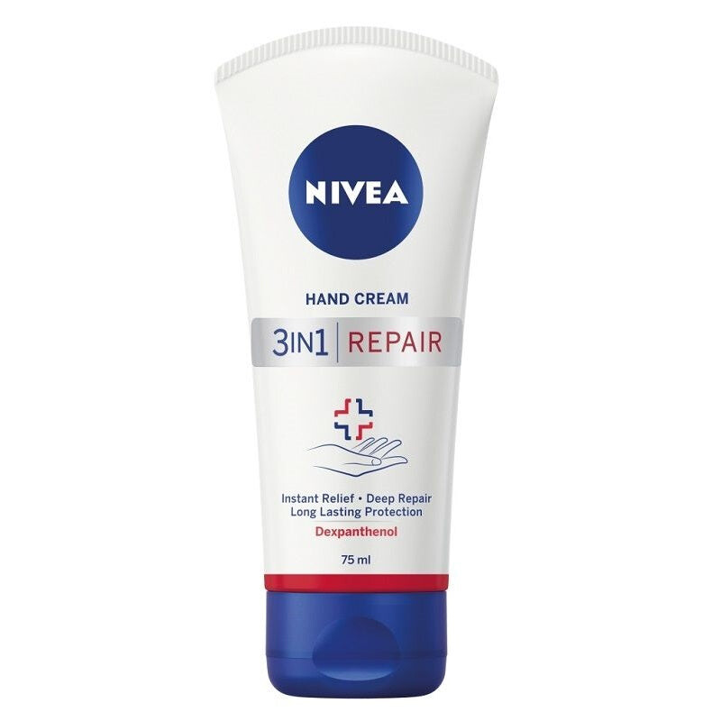

Nivea 3in1 Repair Hand Cream регенерирующий крем для рук 75мл