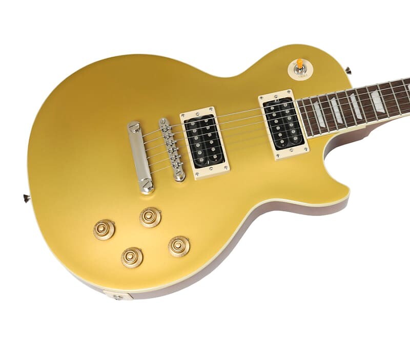 

Epiphone Slash Victoria Les Paul Standard Gold Top с жестким футляром