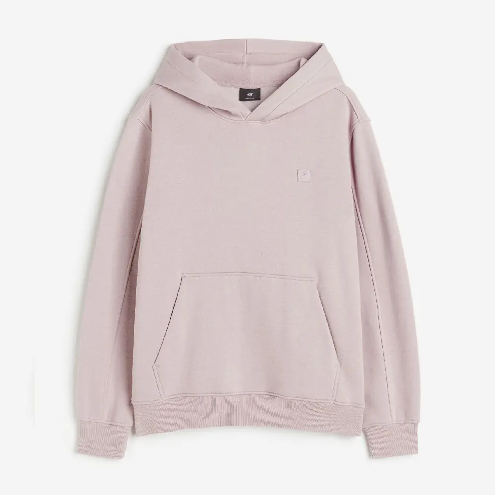 

Толстовка H&M Loose Fit, светло-розовый