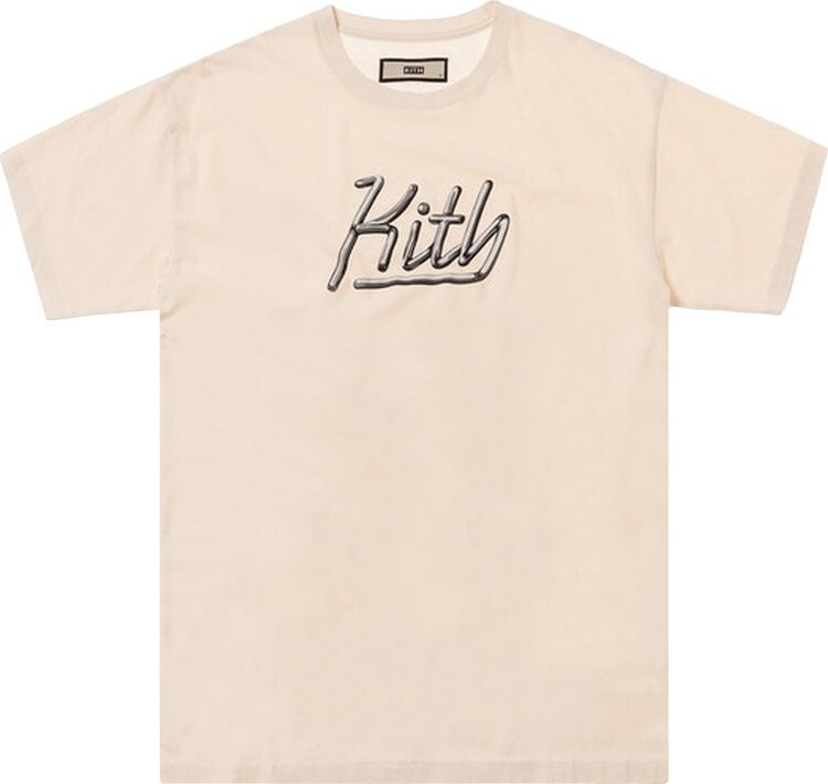 

Футболка Kith Passport Tee 'Turtle Dove', кремовый, Бежевый