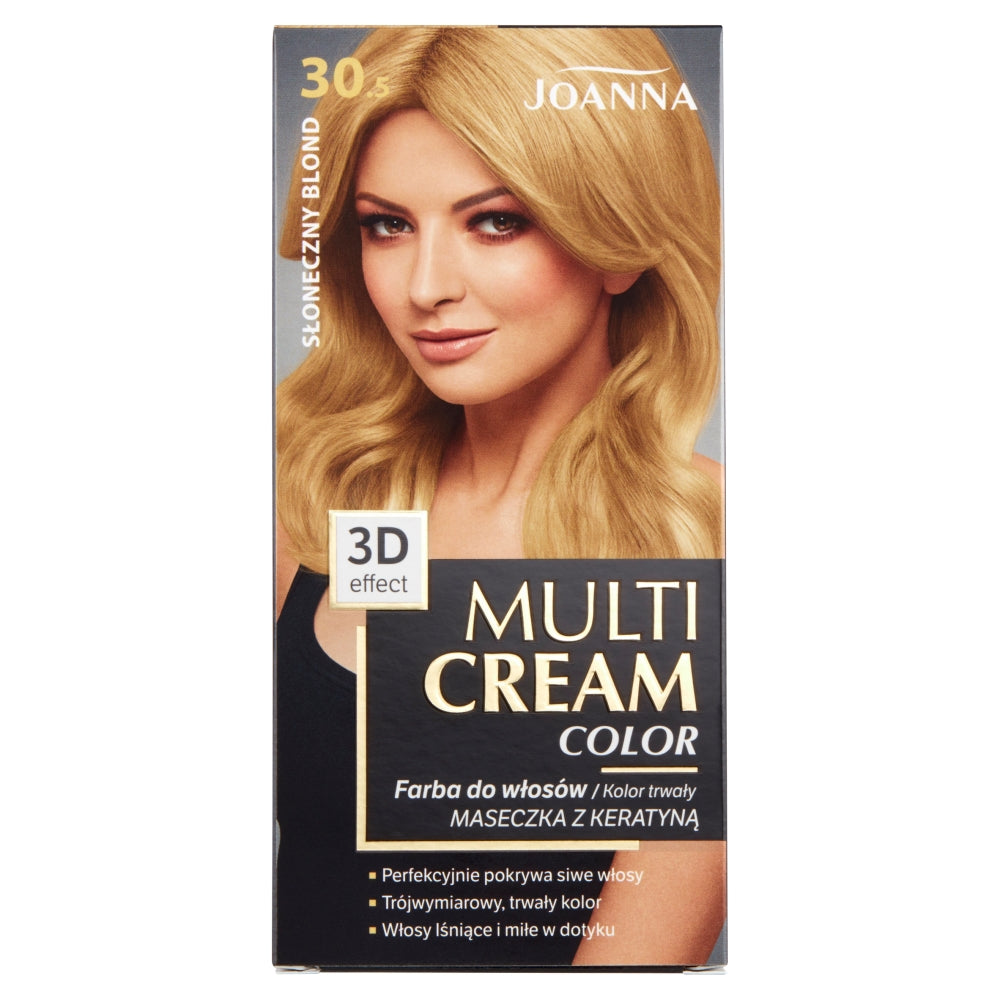 Joanna Краска для волос Multi Cream Color 30.5 Солнечный Блонд joanna multi cream color крем краска для волос 37 juicy eggplant