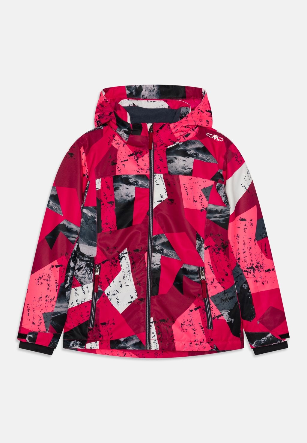 

Куртка для сноуборда Kid Snaps Hood CMP, цвет fuxia/anemone/gloss