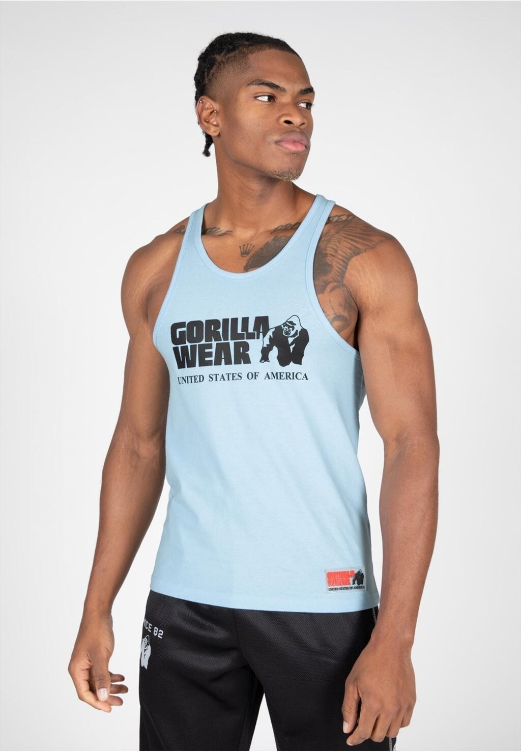 

Топ CLASSIC Gorilla Wear, Светло-синий
