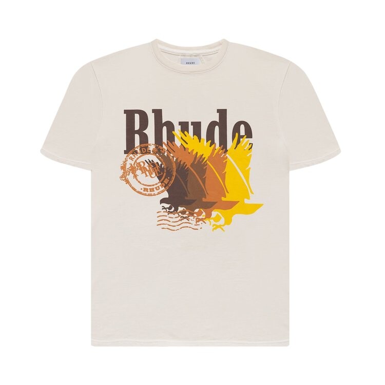 

Футболка Rhude Postage 'Vintage White', белый