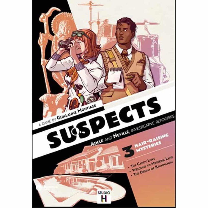

Настольная игра Hachette Suspects - Adele and Neville, Investigative Reporters