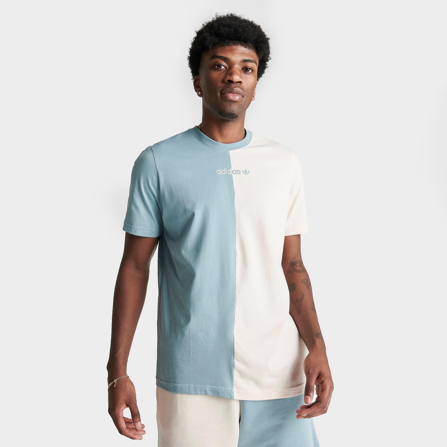 

Мужская футболка adidas Originals Color Split, синий