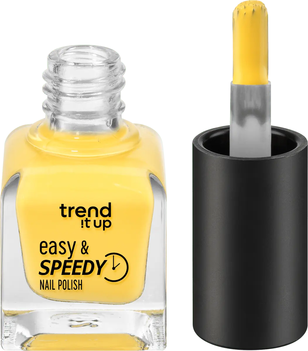 

Нагеллак Easy Лак для ногтей Speedy желтый 215 6 мл trend !t up