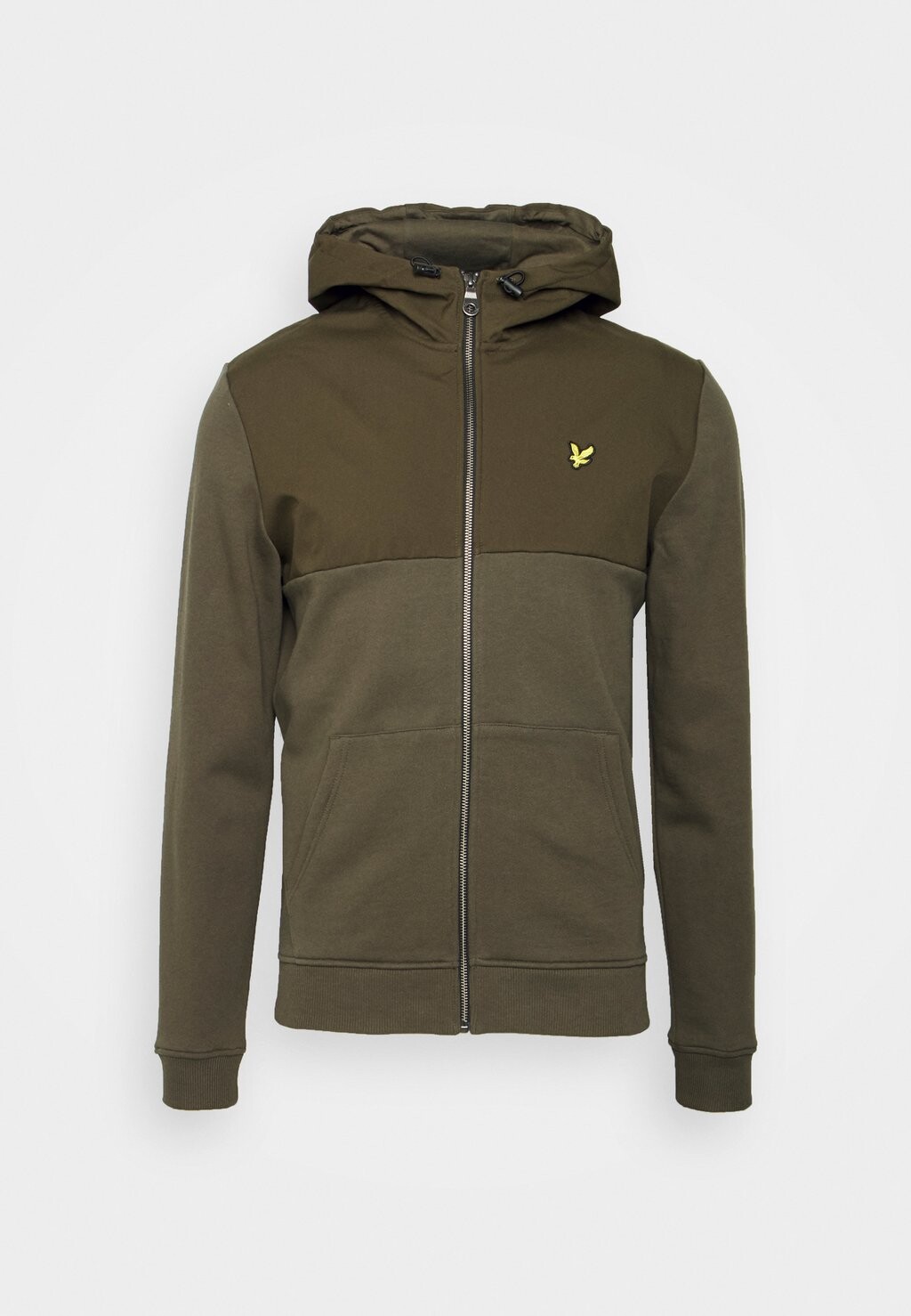 

Толстовка на молнии ZIP HOODIE Lyle & Scott, оливковый