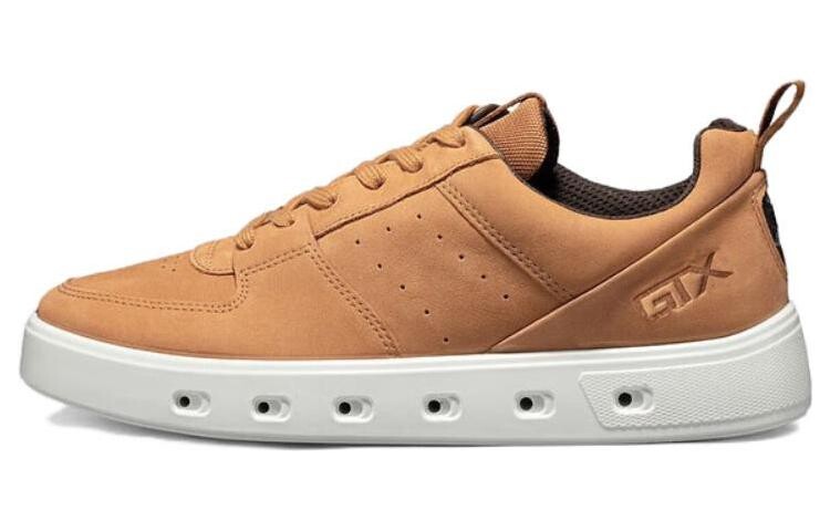 

Кроссовки ecco Skateboarding Shoes Men Low-top Brown, коричневый