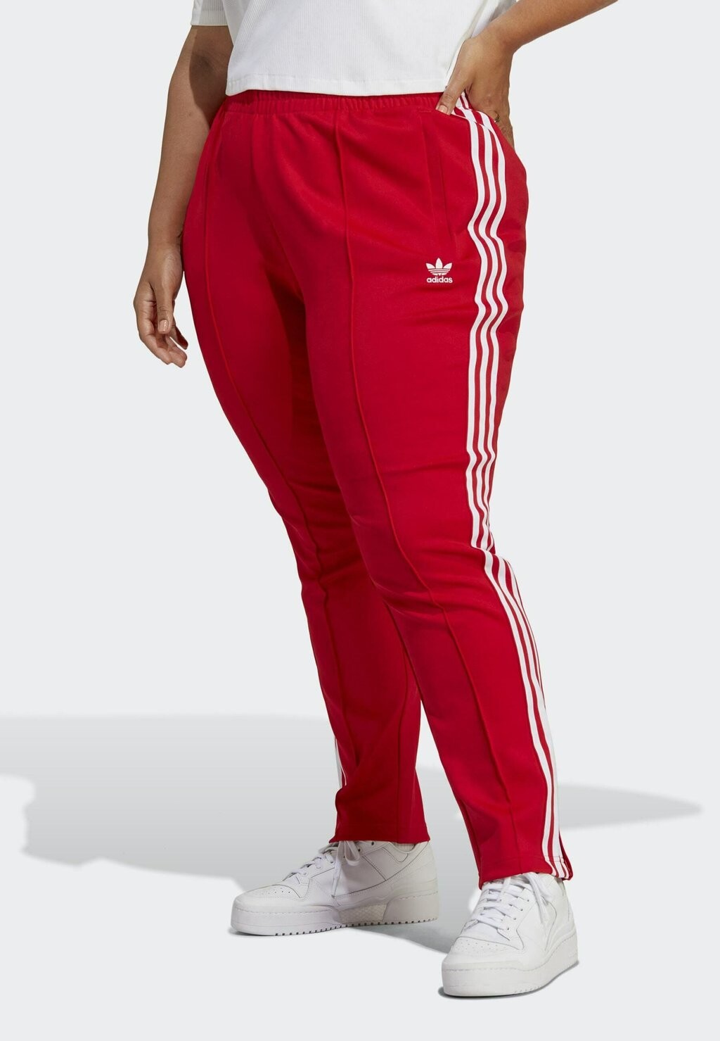 

Спортивные брюки adidas Originals, красный