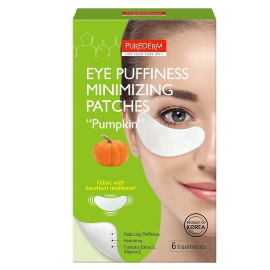 

Гелевые патчи под глаза Тыква, 6 шт. Purederm Eye Patches