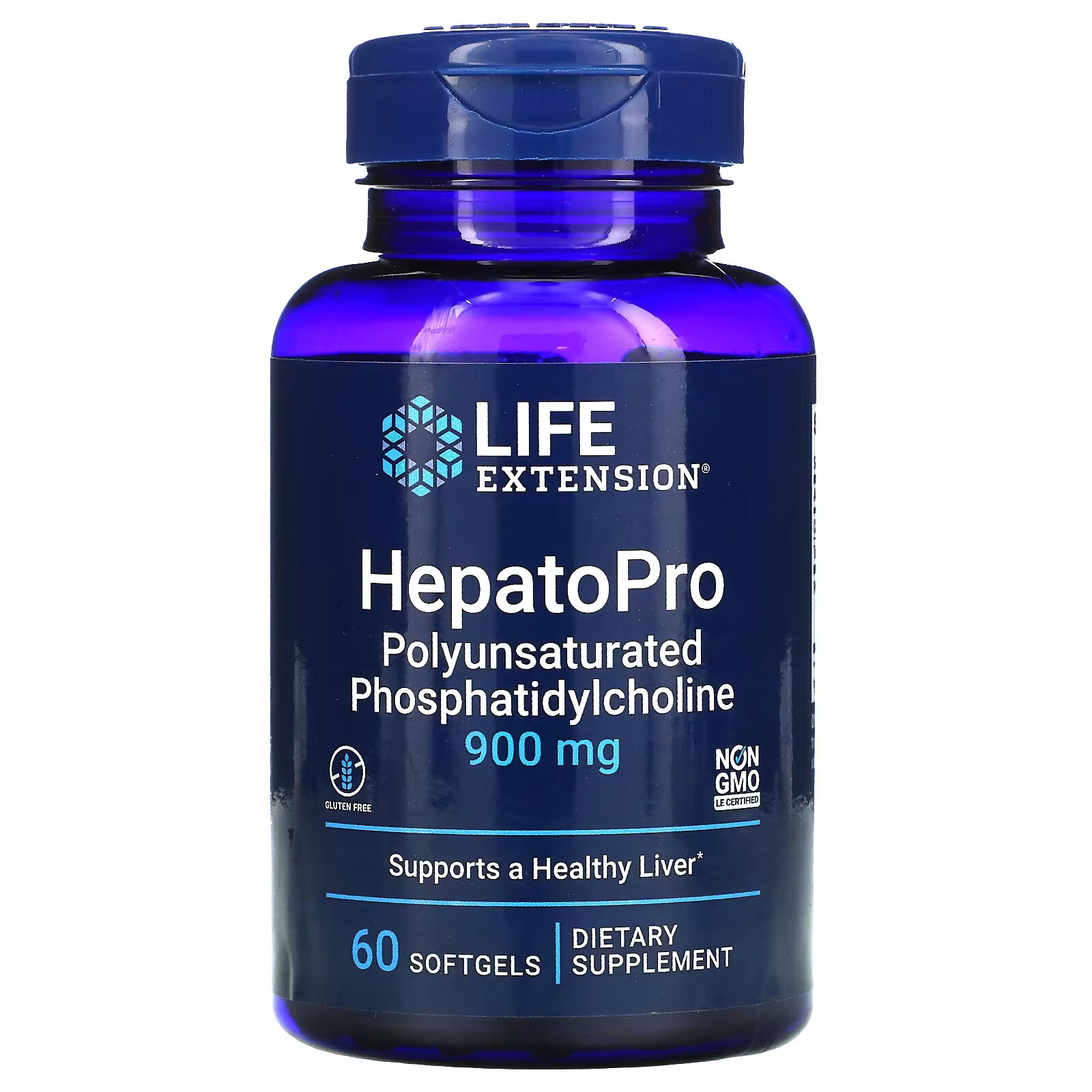 Life Extension, HepatoPro, 900 мг, 60 мягких таблеток life extension super omega 3 60 мягких таблеток