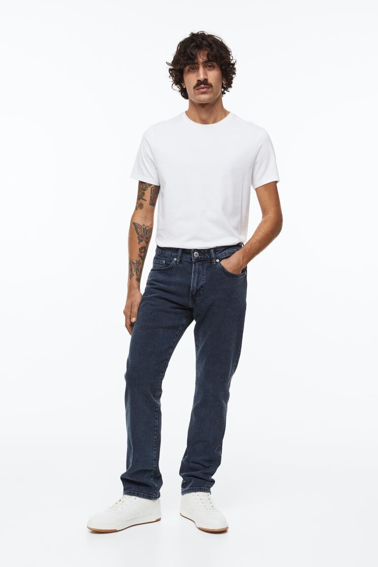 

Обычные джинсы H&M, темно-синий