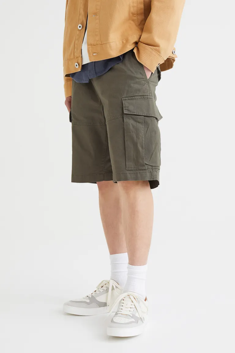 H&M Twill Cargo Shorts