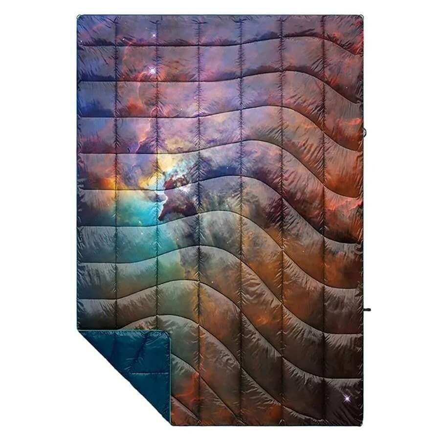 

Одеяло Rumpl Puffy Blanket Lagoon Nebula, синий