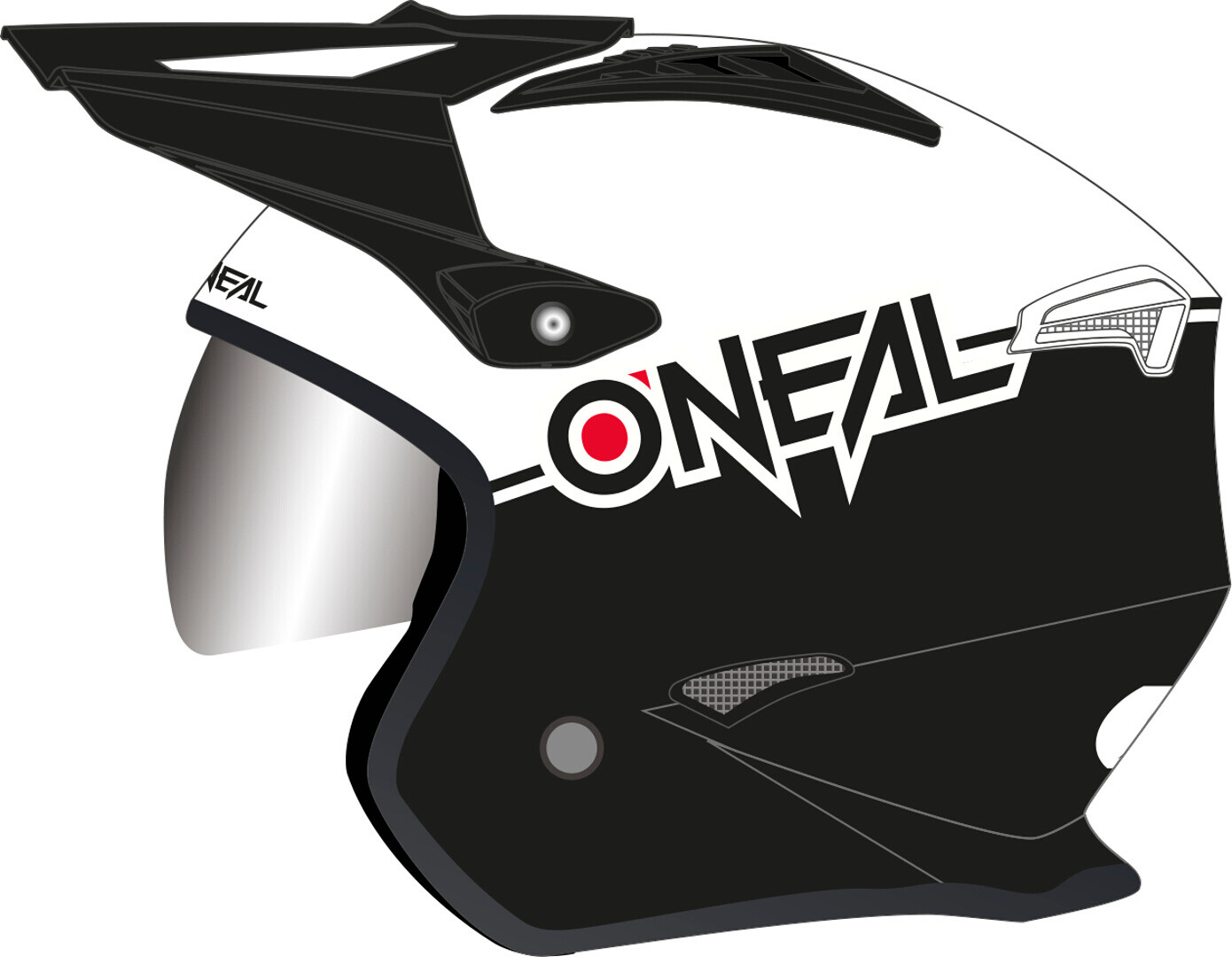 

Шлем мотоциклетный Oneal Volt Cleft, черный