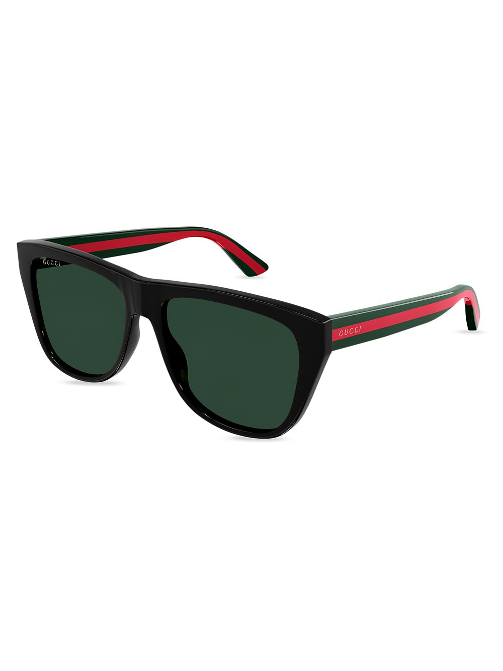 Солнцезащитные очки Web 57MM Gucci, черный солнцезащитные очки web белый