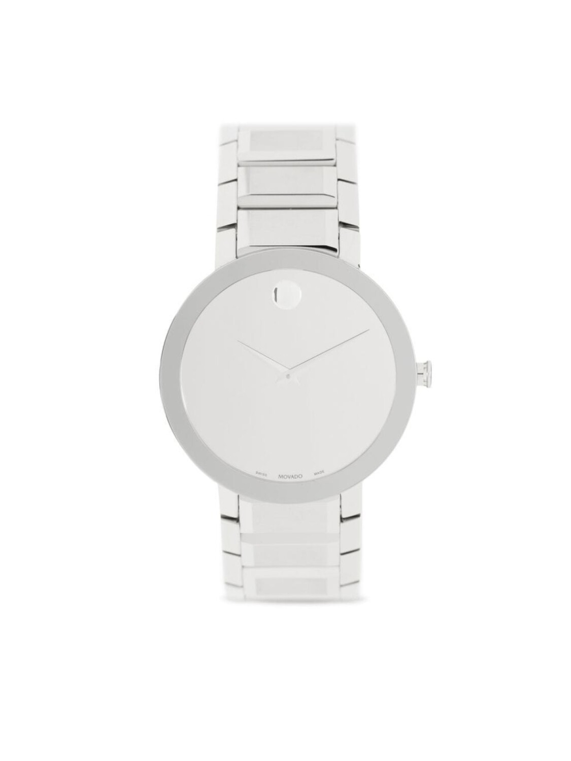 

Movado наручные часы Sapphire 39 мм, серебристый