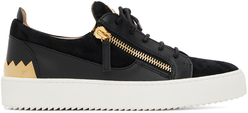 

Черные кроссовки Frankie Shark Giuseppe Zanotti