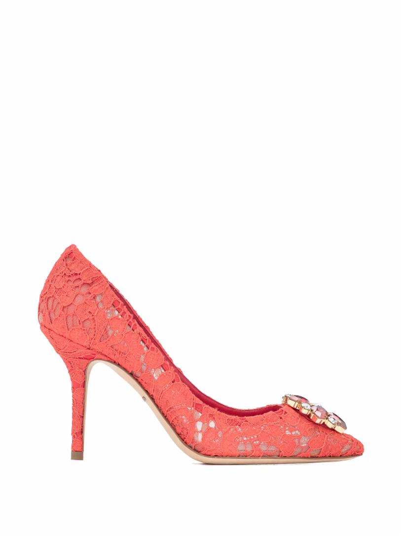 Кружевные туфли Belluci Taormina Dolce&Gabbana