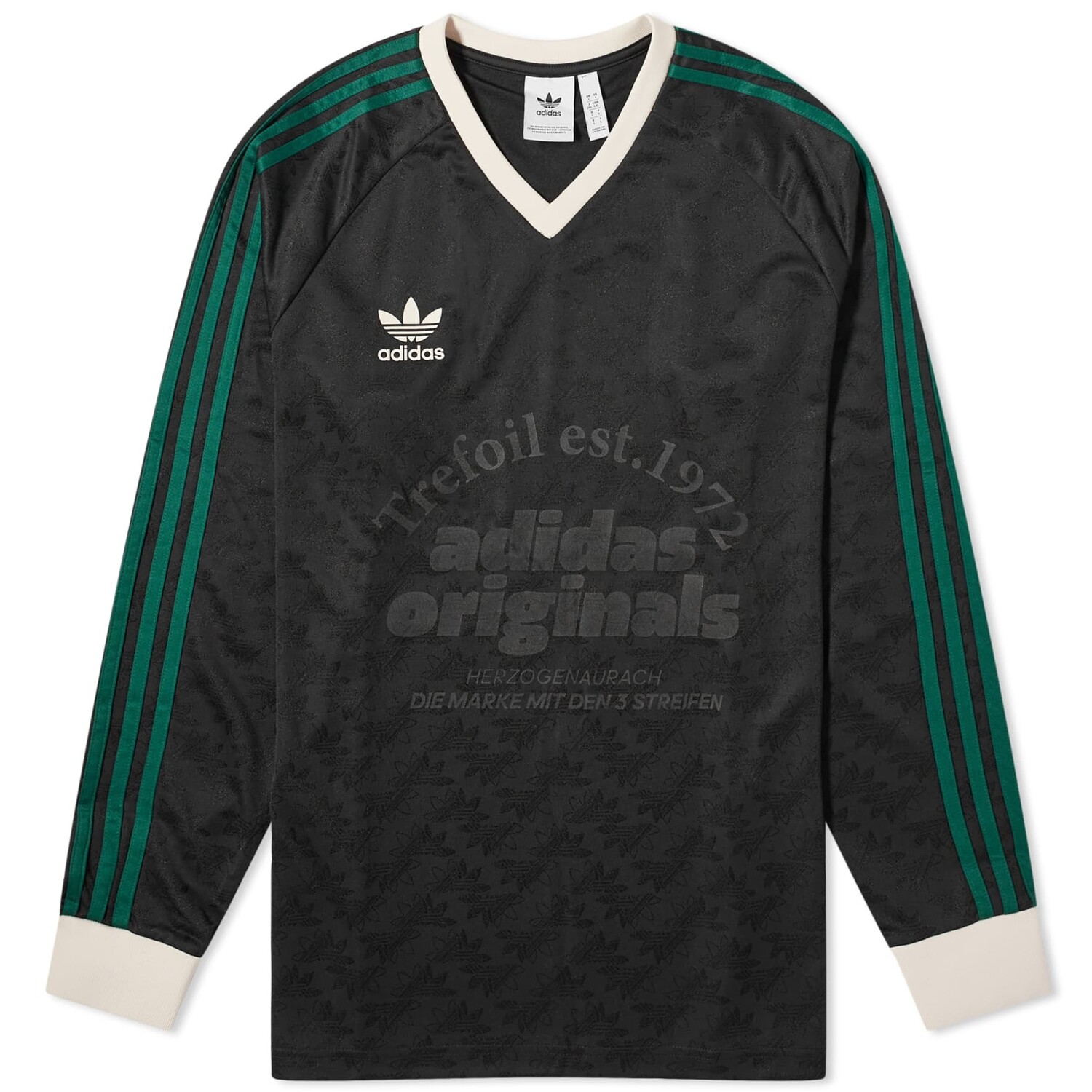 

Лонгслив Adidas Jersey, черный