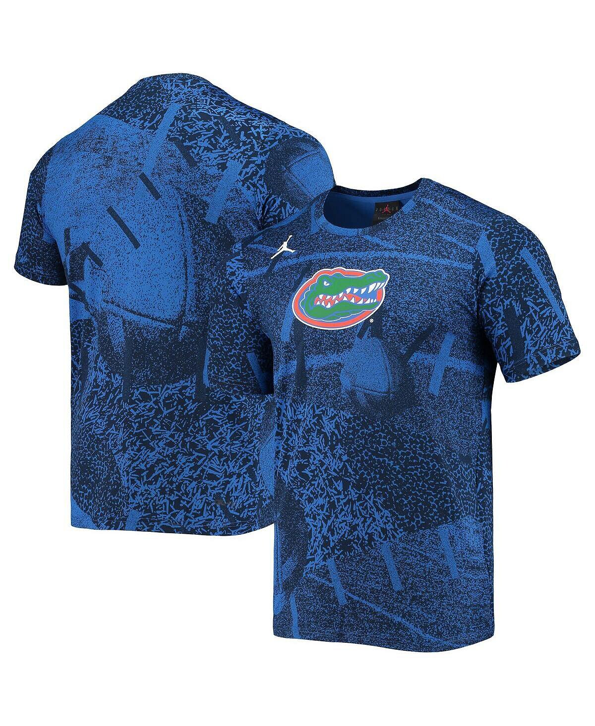 Мужская футболка royal florida gators practice performance Jordan