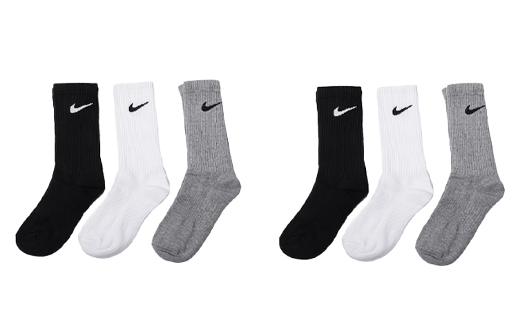 Носки унисекс Nike до середины икры женские носки до середины икры сетчатые прозрачные летние модные носки с цветами