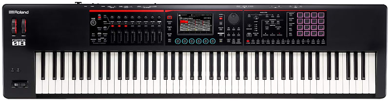 цена Roland Fantom-08 88-клавишный синтезатор SuperNATURAL со взвешенным действием