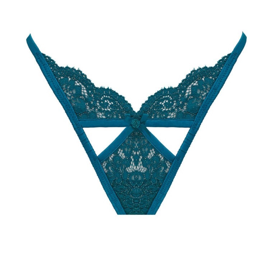 

Трусы For Love & Lemons Creamsicle Lace, бирюзовый