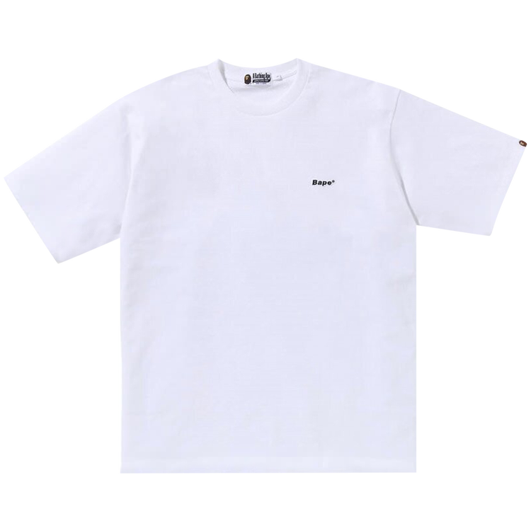 Футболка BAPE One Point Relaxed Fit 'White', белый 44654