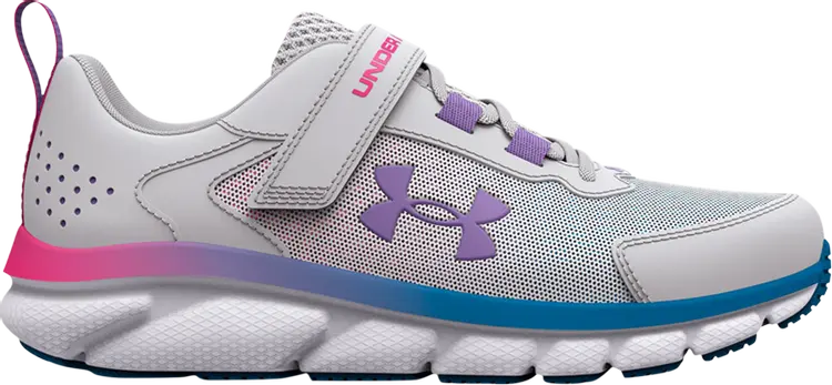 

Кроссовки Under Armour Charged Assert 9 Wide AC PS Halo Grey White, серый