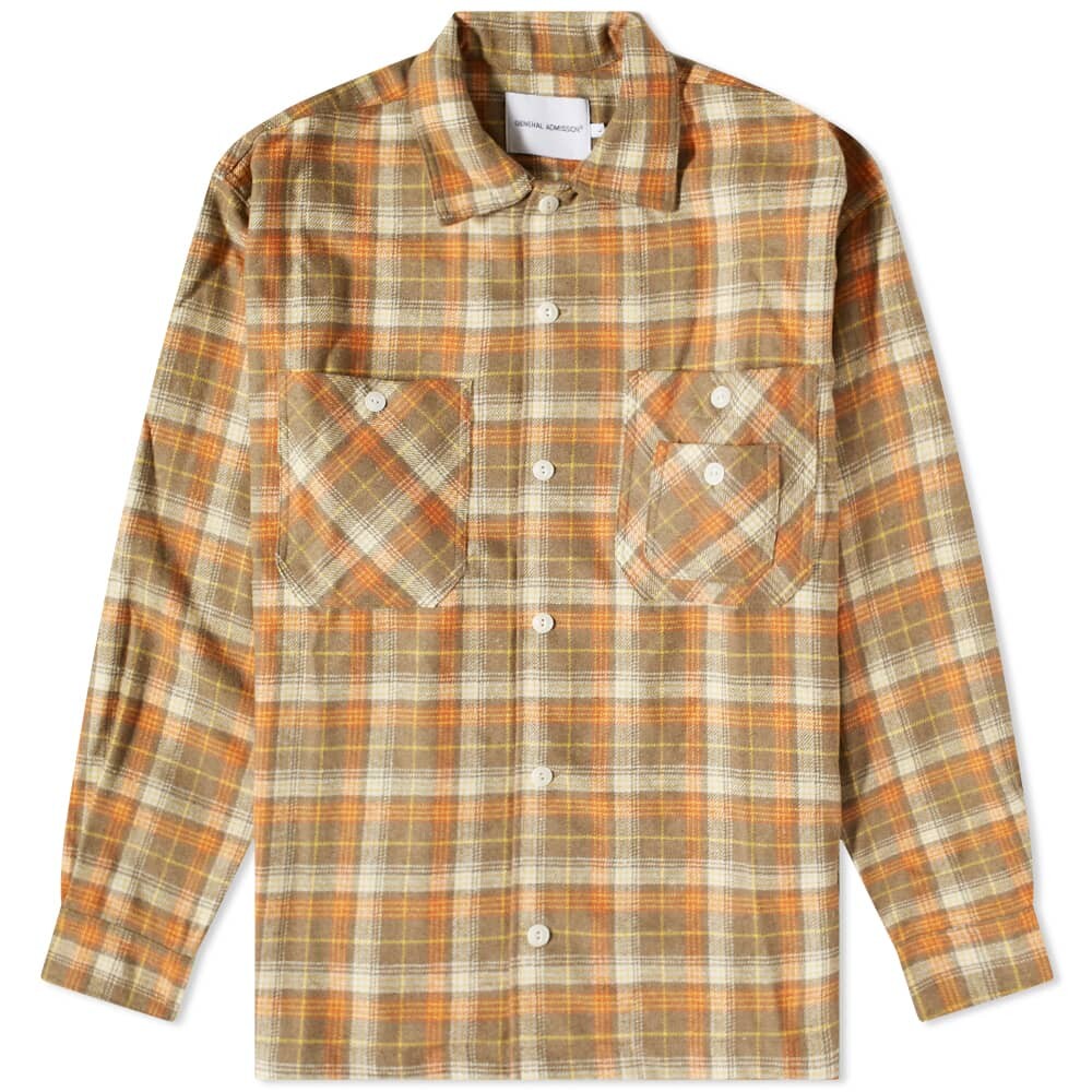 

Рубашка General Admission Flannel Plaid Shirt