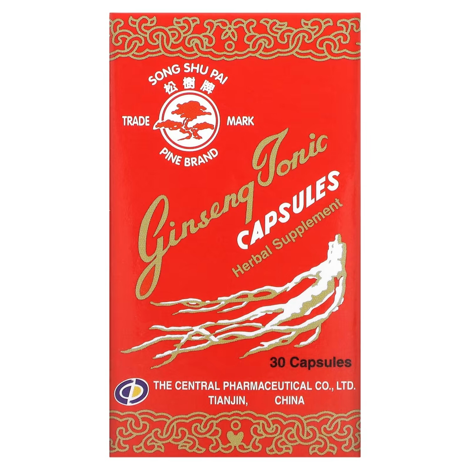 

Song Shu Pai Ginseng Tonic, 30 капсул