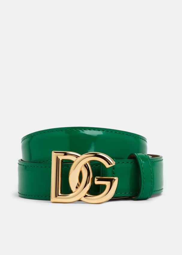 

Ремень DOLCE&GABBANA DG belt, зеленый