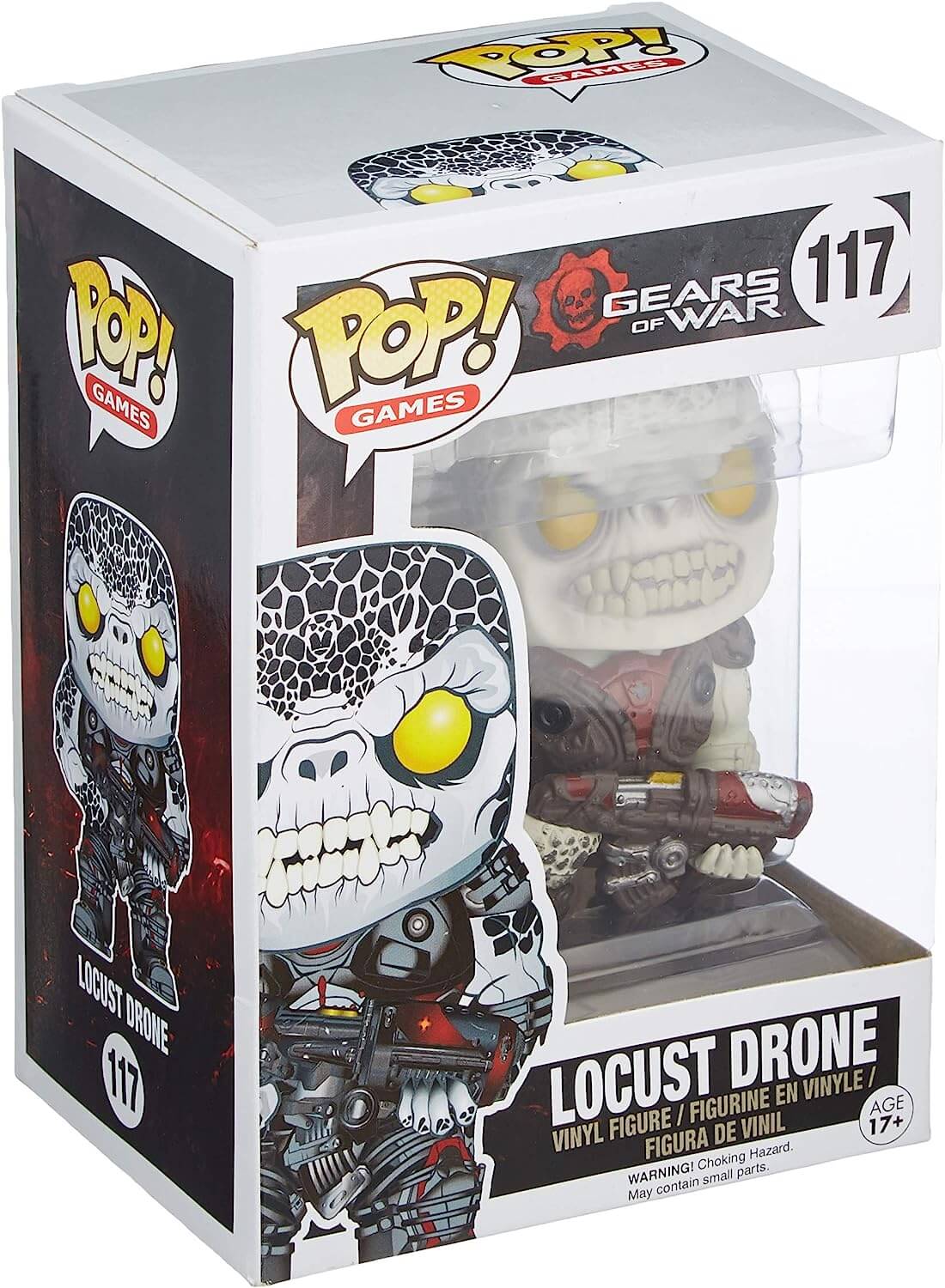 рюкзак difuzed gears of war 5 black skull printed Фигурка Funko POP! Games: Gears of War - Locust Drone