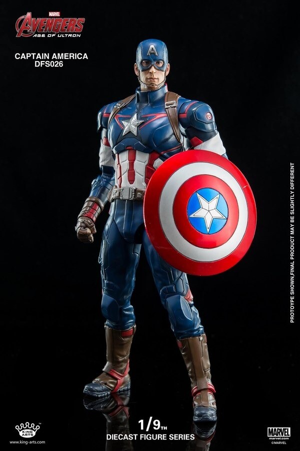 

Коллекционная фигурка King Arts 1:9 Scale Captain America, 22 см