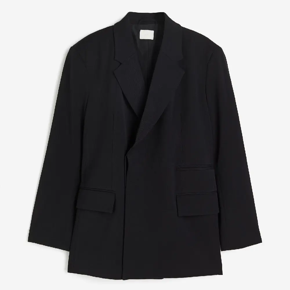 

Пиджак H&M Oversized, черный