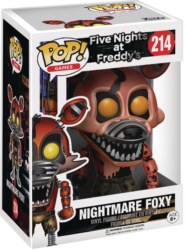 Nightmare foxy sales funko pop