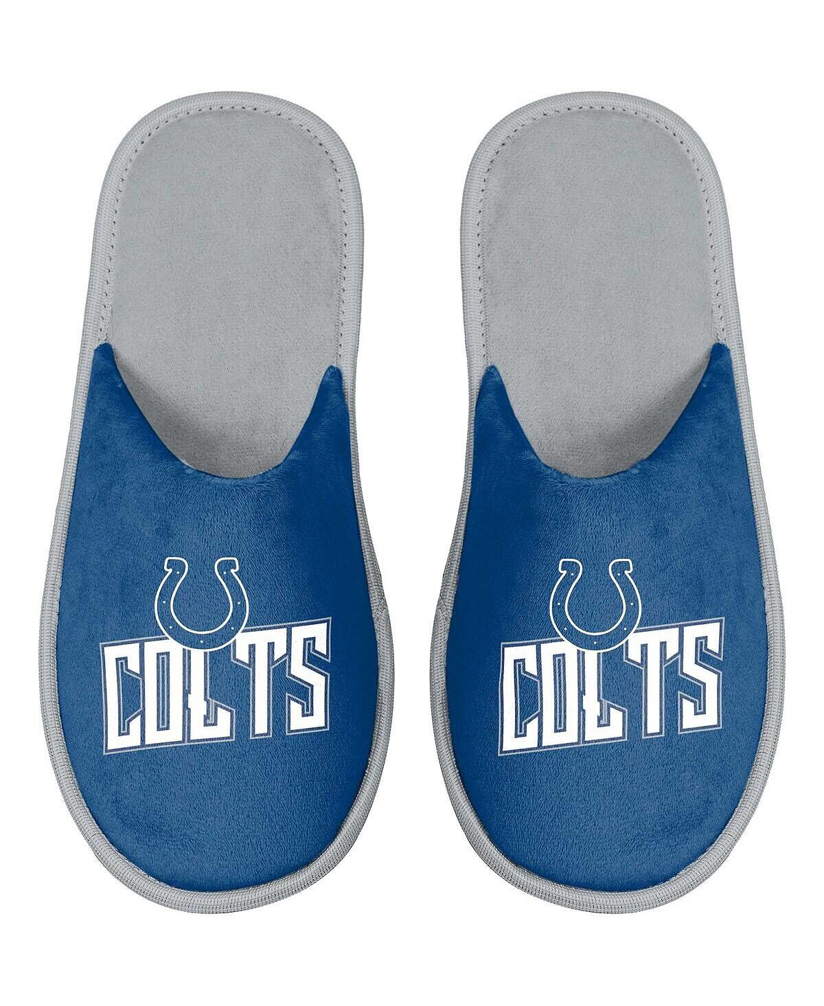 

Мужские тапочки indianapolis colts scuff slide FOCO, синий
