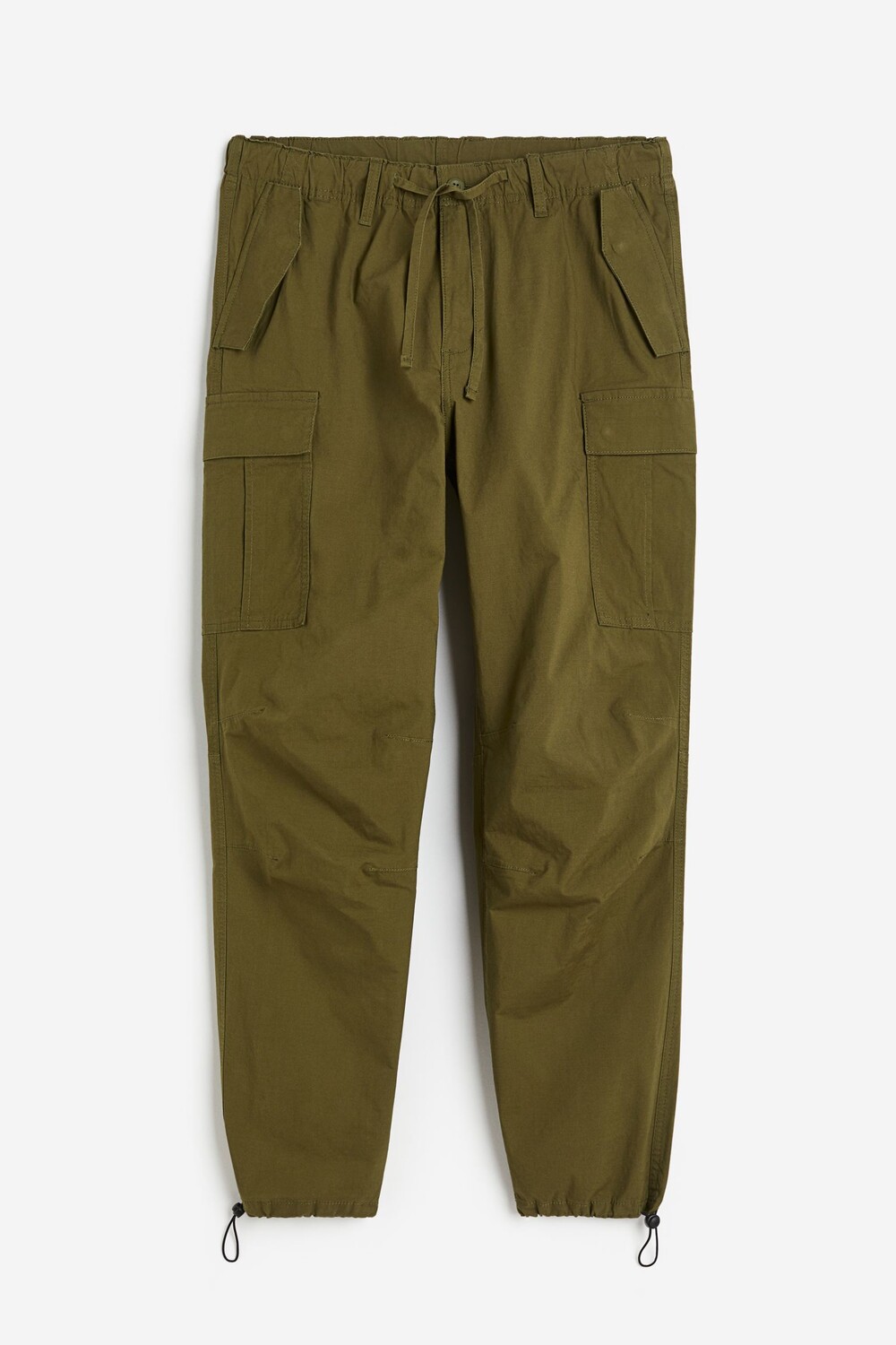 

Брюки H&M Regular Fit Ripstop Cargo, хаки