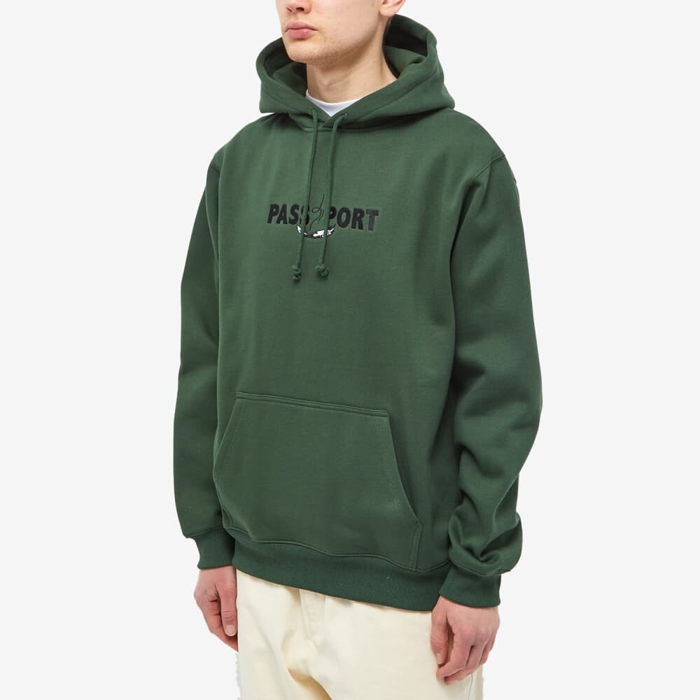 

Толстовка Pass~Port Featherweight Embroidery Hoody, Серый